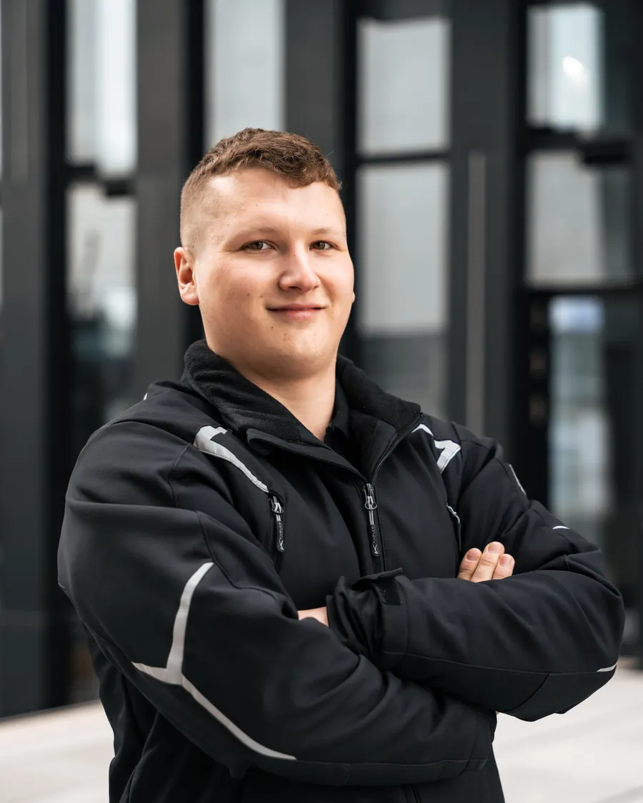 Niels Gacek, Elektromeister und Gründer von Gacek Digital Works